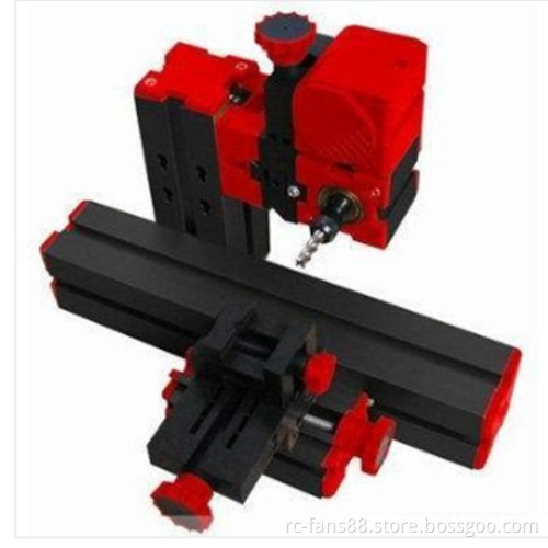 6 in 1 Motorized Mini CNC Machine Jig-saw Grinder Driller Metal Lathe Wood Lathe Milling